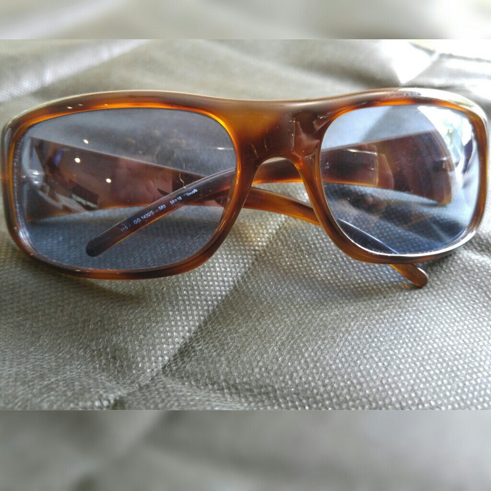 ✨GUCCI Sunglasses Retro Blue/Tortoise Shell